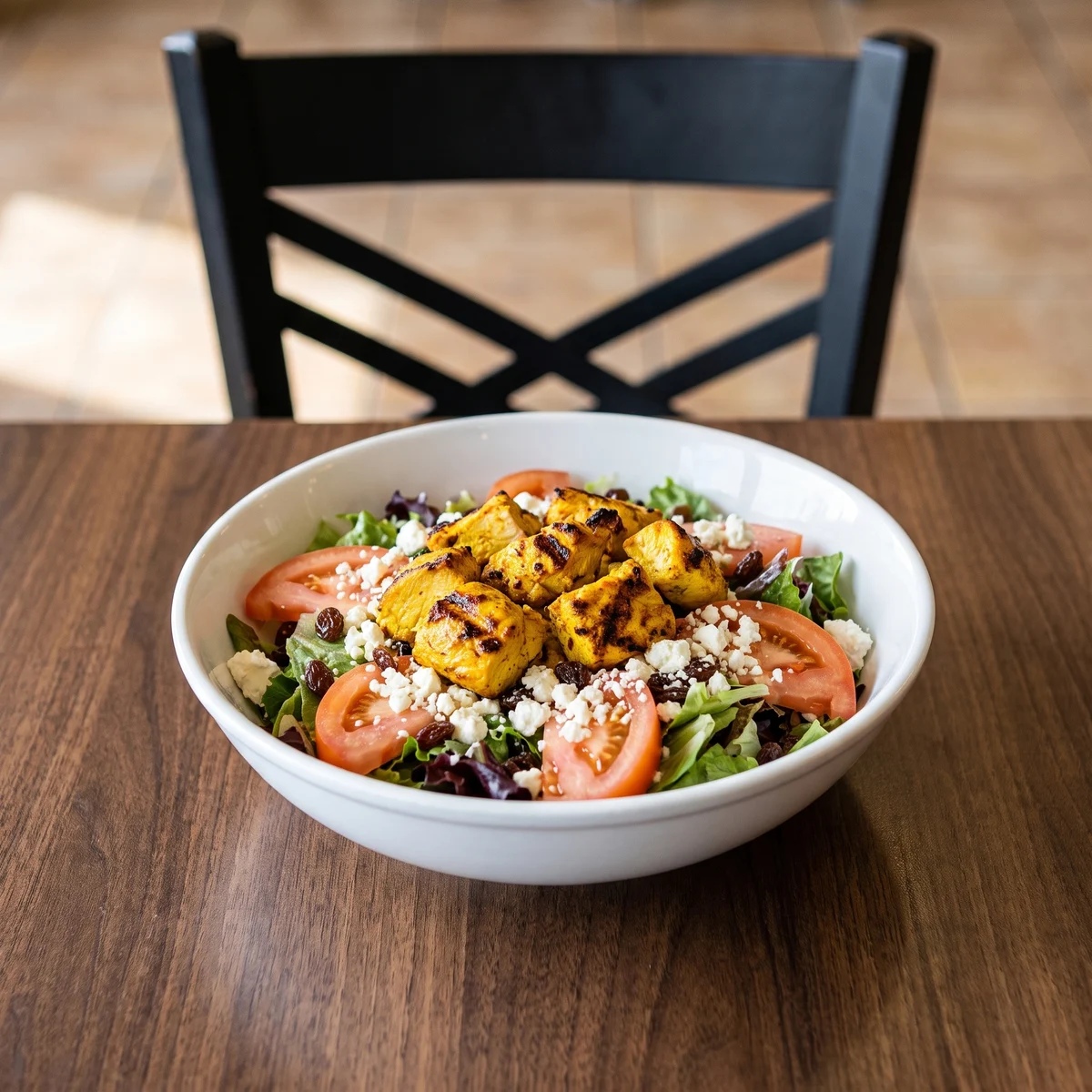 Chicken Kabob Salad